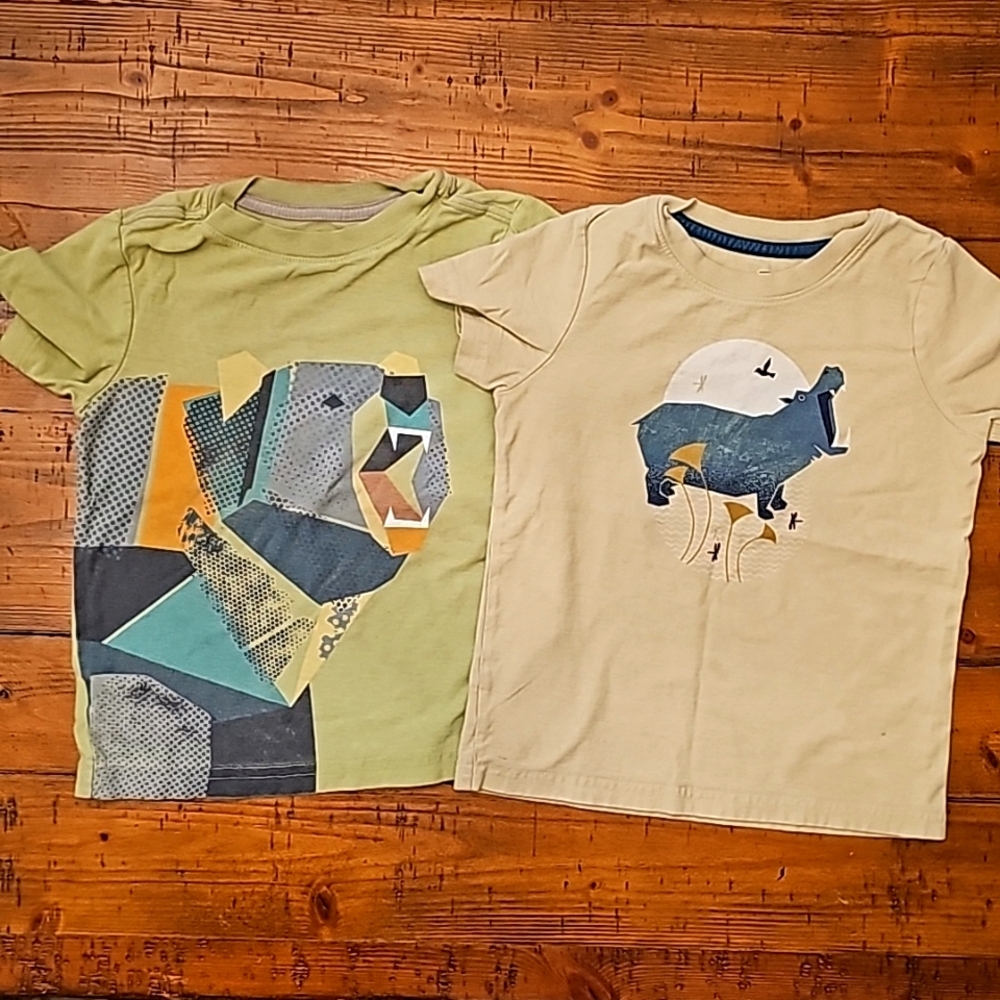 Tea Collection t-shirt bundle, size 4